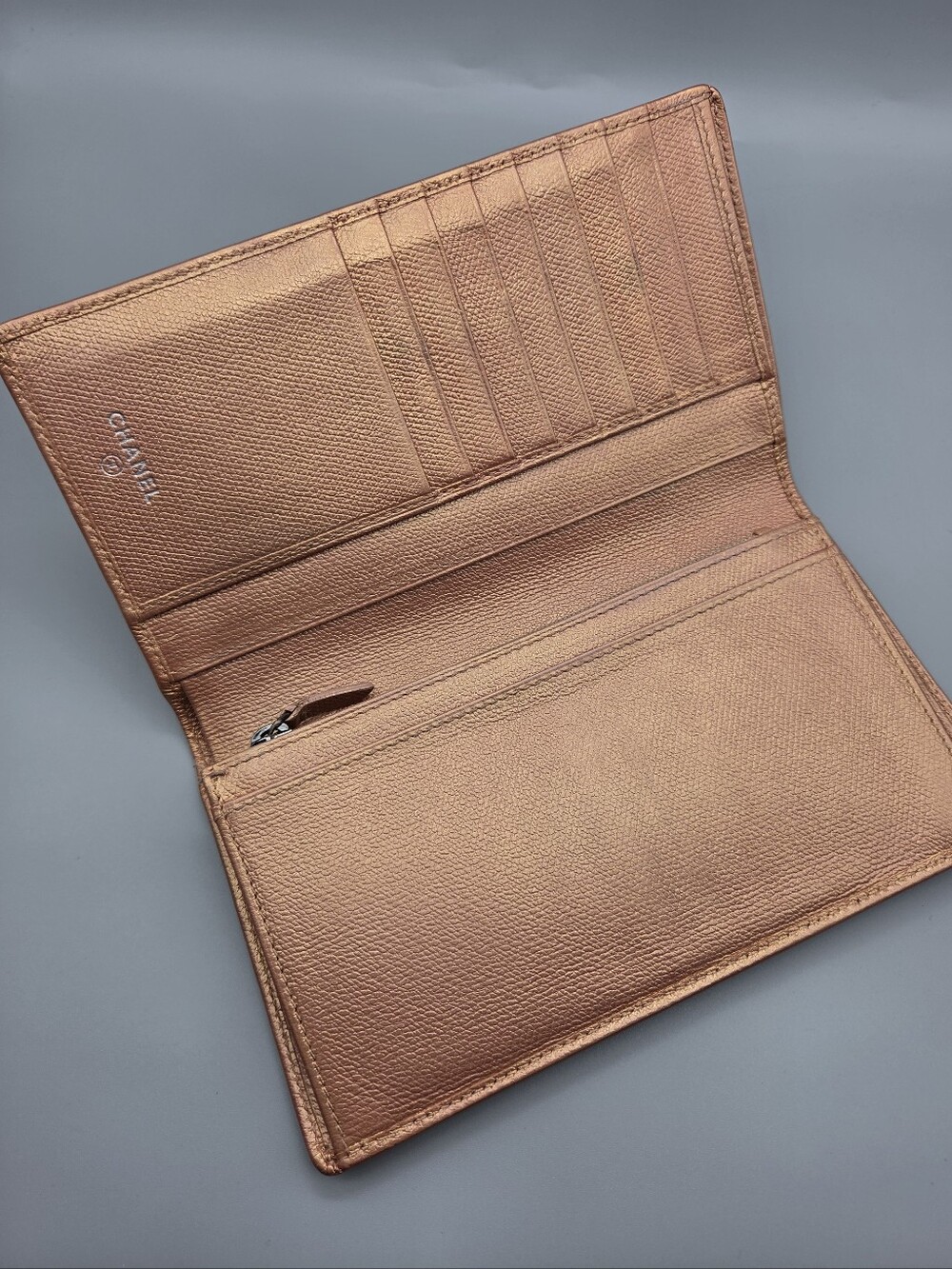 CHANEL Classic Authentic Rose Gold Wallet/Clutch - Picture 5 of 17